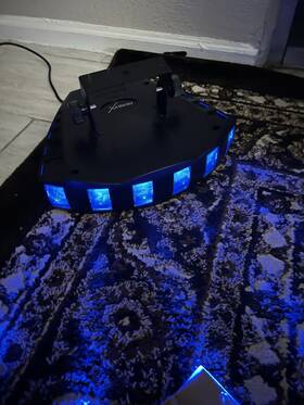 Chauvet 781462202910 Dj Derby X Rgb Led Chase Beam Professional Club Fixture