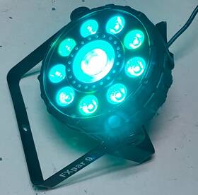 Chauvet 781462215736 Dj Fx Par 9 Compact Dmx Multi-effect Led Smd Rgb Uv Strobe Light