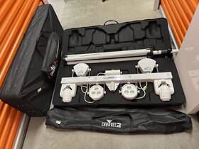 Chauvet 781462221263 2 Dj Gig Bar Move White 5-in-1 Light Effect System