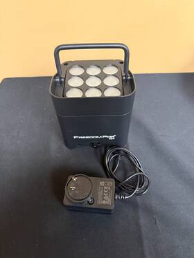Chauvet 781462223748 Dj Freedom Par Q9 Battery Powered Wireless Quad-color Led Uplight