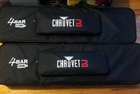 4bar-usb Chauvet Dj 4bar Usb Dmx Led Wash Light Systems With Bags And Footswitch 2 Pk
