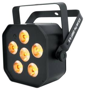 Q6bt Chauvet Dj 613826584328 Ezlink Par Ils Rgba Bluetooth Rechargeable Can Wash Up-light
