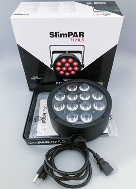 Chauvet Dj 781462222437 Slimpar T12 Ils Tri Color Rgb Led Par Wash Light With Dmx Proaudiostar