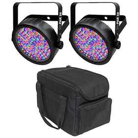 Chauvet Dj 842372111515 Slimpar 56 Led Dmx Can Light Effect 2 Pack Transport Bag