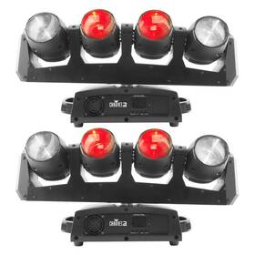 Intimwave360irc Chauvet Dj Intimidator Wave 360 Irc Moving Head Effect Light Fixtures 2-pack