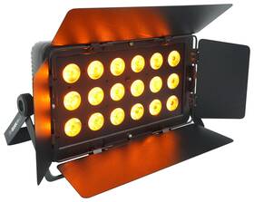 Slimbankh18ils Chauvet Dj Slimbank H18 Ils Dmx Rgbaw Uv Led Wash Par Up-light With Eye Candy Fx