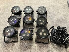 Hex3 Chauvet Slimpar Irc - Rgbawuv Par Can Dmx Controlable