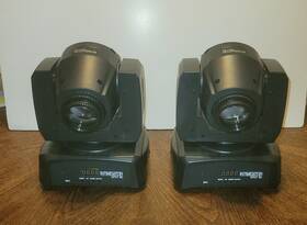 Intimspot110-2pk-io Chauvet Intimidator Spot 110 Compact Led Moving Head Beam Gobo Dmx Dj Light Pair