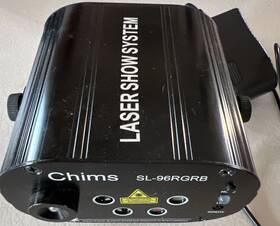 Sl96rgb Chims Dj Light Show Projector Red Green Blue Led 96 Patterns