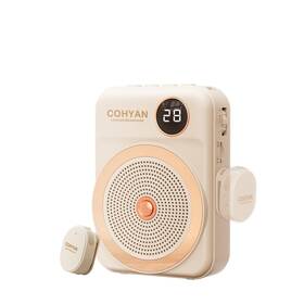 1234321 Cohyan Voice Amplifier For Teachers With Wireless Lavalier Lapel Microphone Portable
