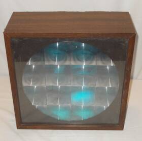 42-3012 Color Organ Vintage 1978 Disco Lite Sound Activated Modulated Light #1650 Video