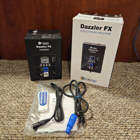 Colorkey 860011327370 Dazzler Fx Mkii Cold Spark Machine Black