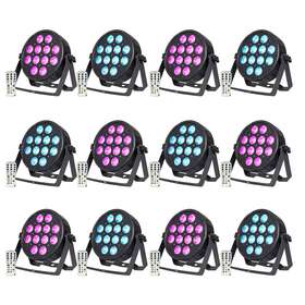 Cku-2261 Colorkey 12-pc Bundle Vividpar Hex 12 144-watt Led Wash Lights