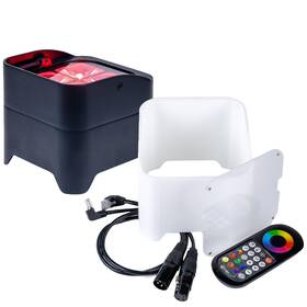 Cku-6220 Colorkey Mobilepar Mini Hex 4 Mkii Battery Power Rgbaw-uv Led Par Light