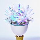 D3063 Kurt Adler Lotus Led Color Rotating Disco Lamp 086131398636