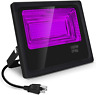 De-znjs-0317-043 Hocinderal Uv Led Black Light Blacklight Floodlight Waterproof 692762435246