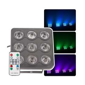 Lg-cx-par-177 Dragonx Stage Light Dj Lighting Par Lights Flat Slim Rgbw Party Uplighting D