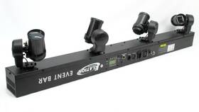 Elation 837874014228 Event Bar Led Pinspot 4 Head X-y Dmx Control Stage Theater Lights