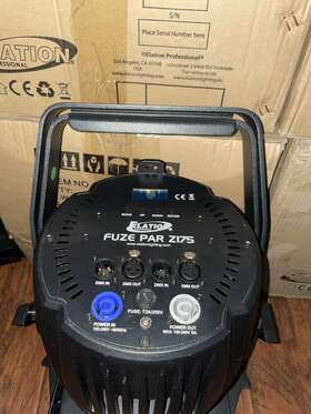 Fuzeparz175 Elation Professional Fuze Par Z175 Rgbw Cob Led With Motorized Zoom