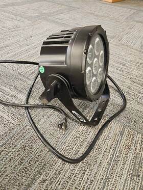 Six001 Elation Professional Sixpar 100ip 6 In 1 Rgbaw Uv Led Dmx Light With Power Cord