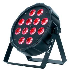 Eliminator 613826710451 American Dj Lp 12 Hex X 5 Watt Rgbwa Uv Led Dmx Par Wash Light Adj