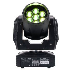 Eliminator 613826711717 Stealth Wash Zoom 7 X 12 Watt Rgbw Led Dmx Moving Head Light Adj