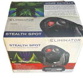 Eliminator Lighting 645312506781 Stealth Spot Moving-head Beam Rgbw Led