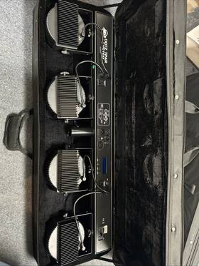 Eliminator Lighting 810087372002 Dotz Tpar Sys Plus Portable Stage Lights No Petal