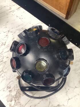 E-109 Eliminator Lighting Star Blast Mushroom Multi-colored Special Effect Light For Parts/ Repair