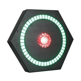40rgbw Eliminator Lighting Fan288 Fantasy Fx Dual-effect Fixture W Center Beam And Rgb