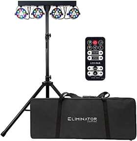 Min130 Eliminator Lighting Mini Par Bar Portable Led Can Effect System