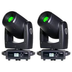 Stryker-spot-2pk-io Eliminator Lighting Stryker Spot 150w High Power Cool White Led Moving Head S