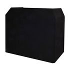Eqled12a Equinox Dj Booth Replacement High Quality Lycra Facade Black Cover
