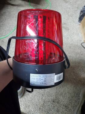 51931471 Eurolite American Dj Light 108 Leds Red Classic Beacon Disco Effect