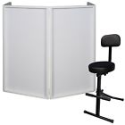 Eventfacadewhchairpk American Dj Event Facade White Scrim Metal 0707943571450