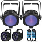 Evep150uvpack4 Chauvet Dj Eve Uv Dmx Black Light Stage 0707943562526
