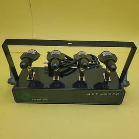 Jl-5r Extreme Lasers Jet Laser Red 4 50w 2amp Dj Light Sound Activated Dmx 120v