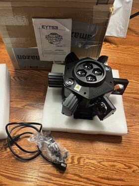 Wrnl07 Eytse Moving Head Dj Lights 150w Rgbw 4-in-1 Led 6 Arms Disco Stage Light With Mix