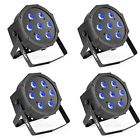 Mf-p710-4 Fba Par Lights Rgbw Stage Dj Lighting Led Dmx Can Light