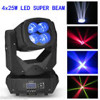 Floureon25w Floureon White Led Super Beam Moving Head Stage Lighting Rgbw 4in1 Spot Light