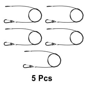 Frezon L001-a080-set 1/5/10pcs 3mm Thick Steel Wire Safety Security Cable For Stage Clamp Par Light