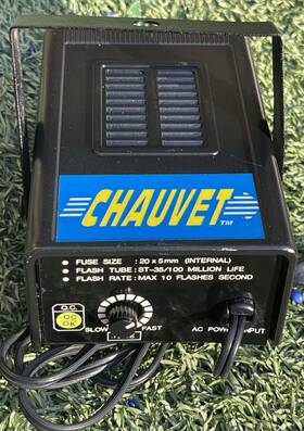 Fl-1035n Geni Chauvet / Mini Strobe Light 5 Inch Compact Dj Lighting Effect Works