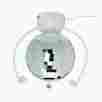 Gz-6531 Ikea Disco Ball Light Mirror Rotating Party Motion Club Globe Led Crystal Magic Room 793727367845