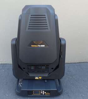 83end001 High End Systems Solaspot Pro 1000 Black With Flight - Road Case Bundle