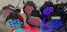 Zqo1104 Holdlamp Rechargeable Par Lights 36w Rgb Battery Powered Led - Xft6