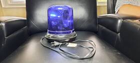 4820c J&r Rotating Police Light 120 Volt