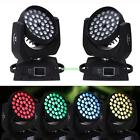 Jie Zhi 2pcs 360w Zoom Moving Head Spot Light Rgbw 16ch Dmx Stage Lighting Party Dj Bar 765629230879