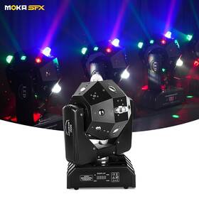 Mk-d18 Jiguang Moka Used 24x3w Moving Head Laser Beam Light Led Rgbw Pattern Rotation Dj Disco