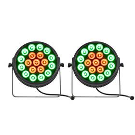 Jz2011 Jmaz Lighting Mint Versa Flex Par Quad19 Pair Rgbw Led Wash Light