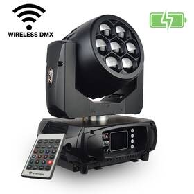 Jz3001 Jmaz Lighting Aero Wash 710z Battery Powered Moving Dmx Led Dj Head Light
